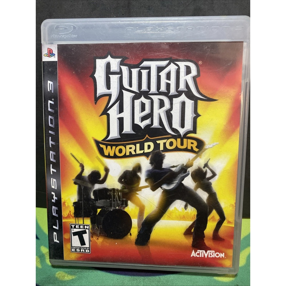 Playstation 3 Guitar Hero World Tour Complete